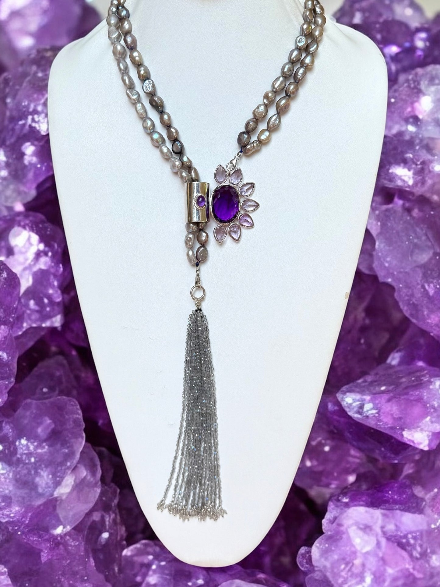 Yasha Tassel Amethyst Mystic