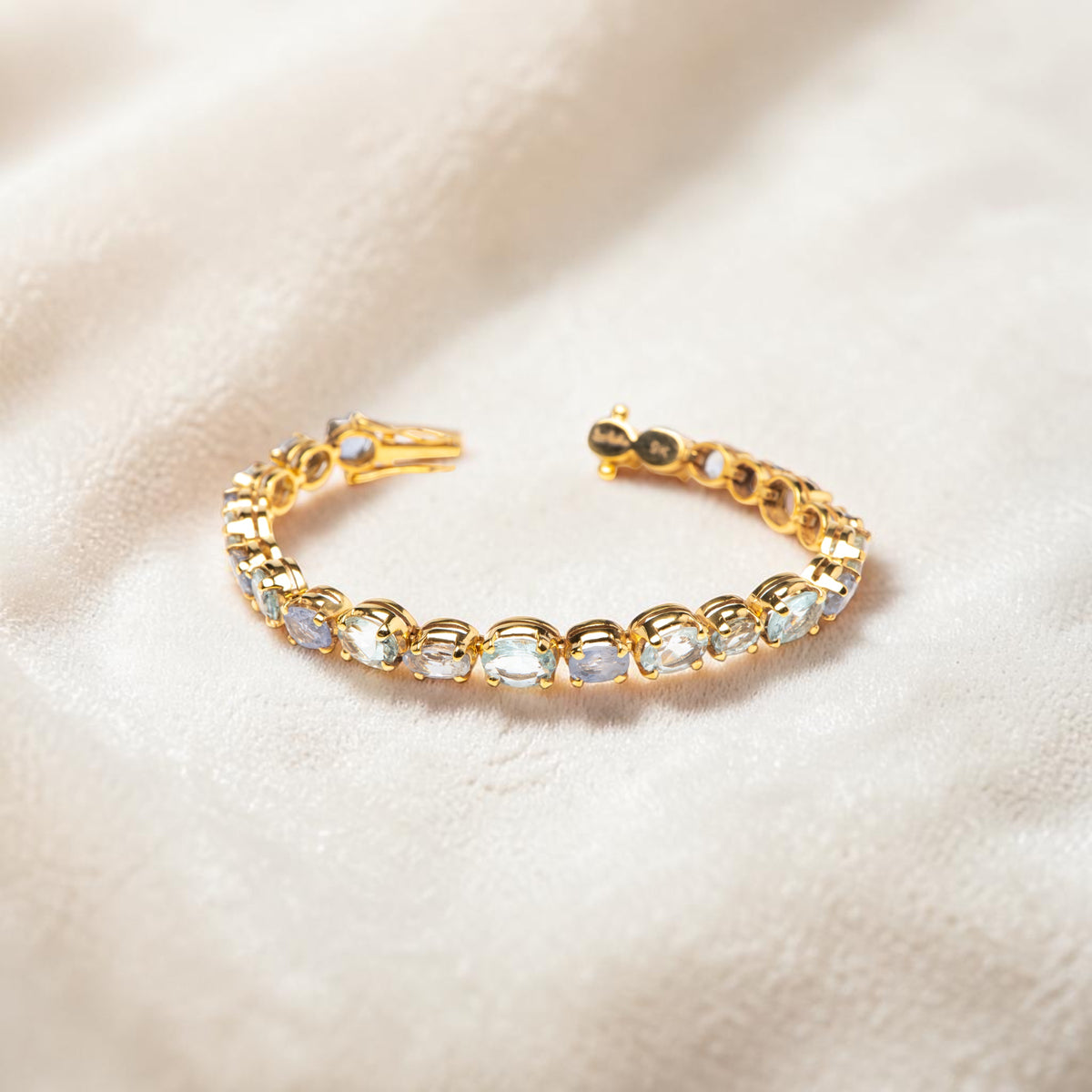 Golden aqua sapphire I