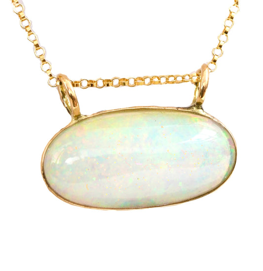 East West Oval Opal