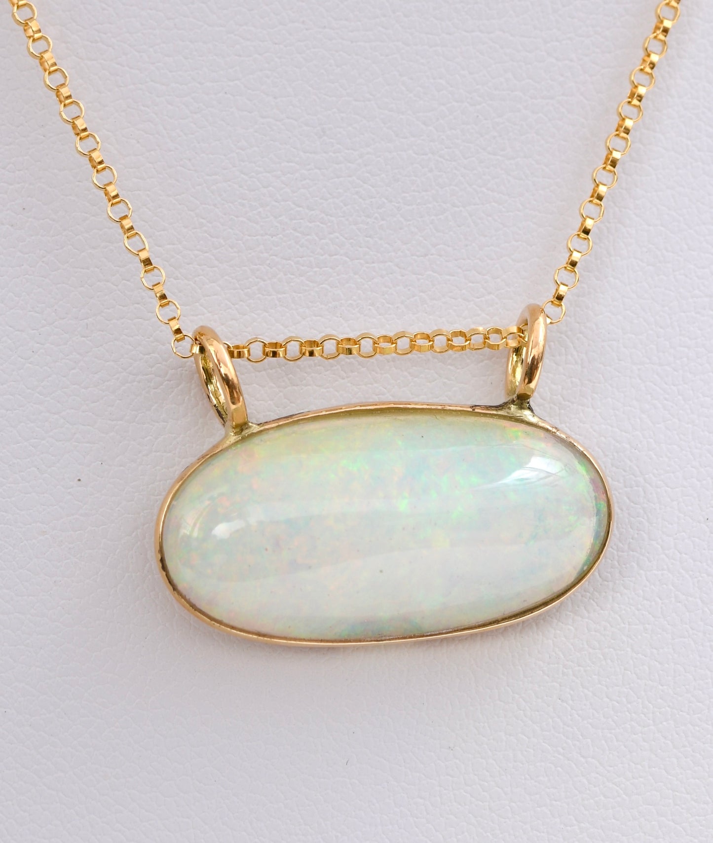 East West Oval Opal