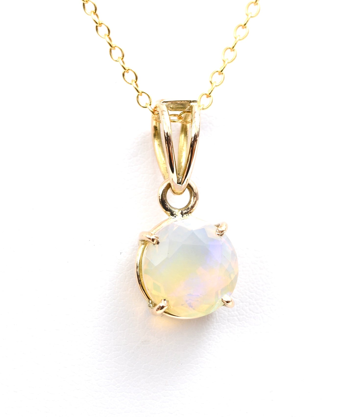 Round Cut Opal