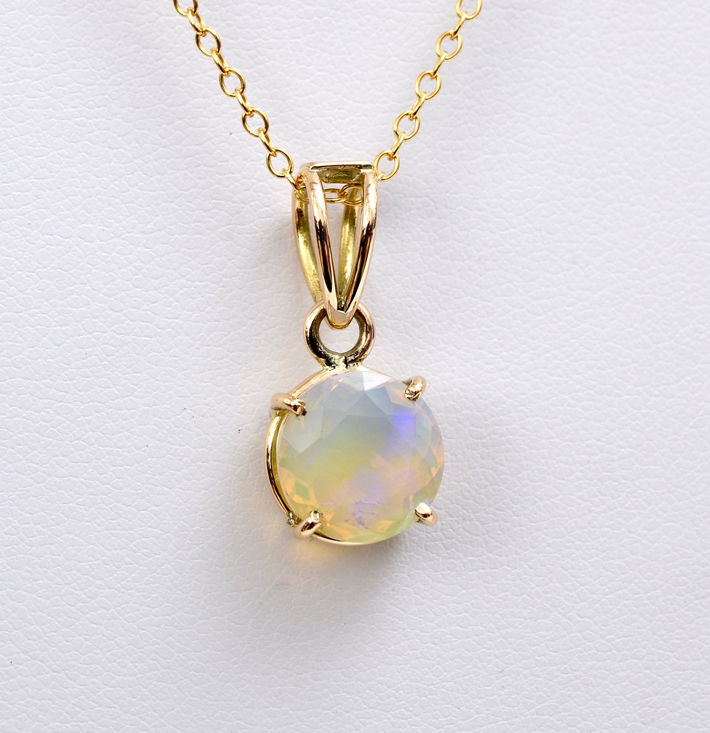 Round Cut Opal