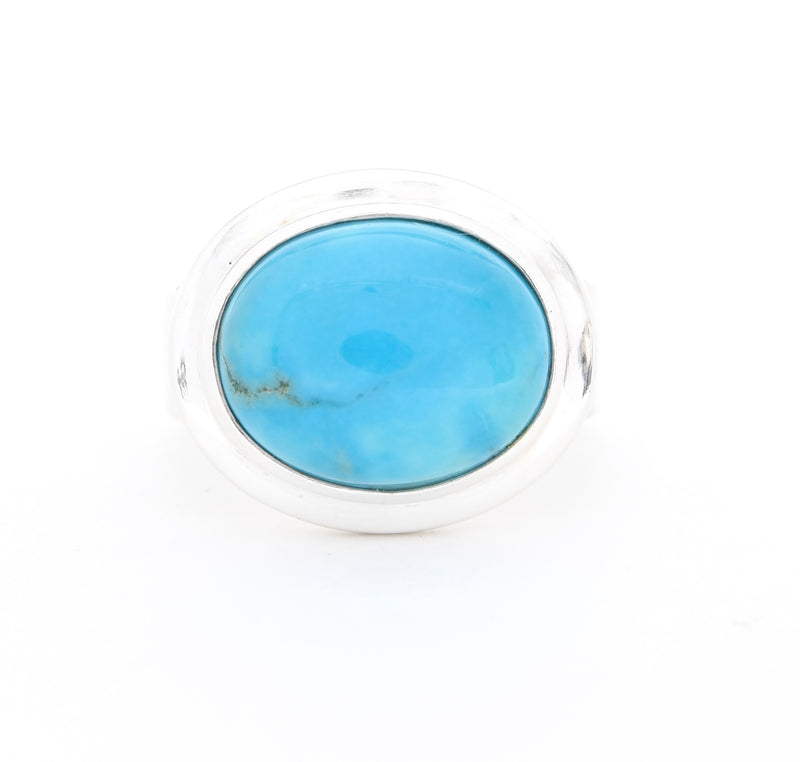 East West Oval Turquoise