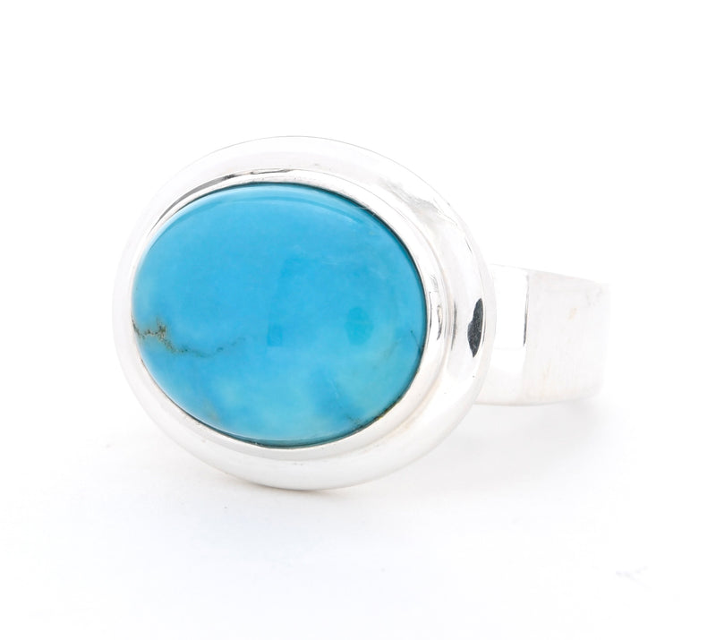 East West Oval Turquoise