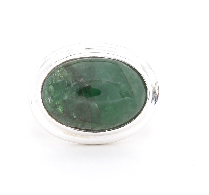 Perfect Oval East West Siberian Emerald