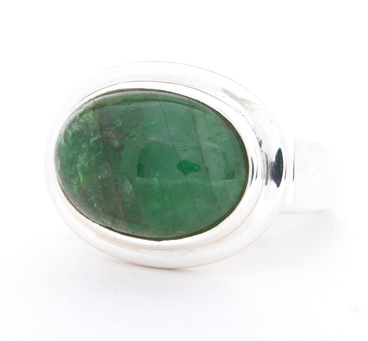 Perfect Oval East West Siberian Emerald