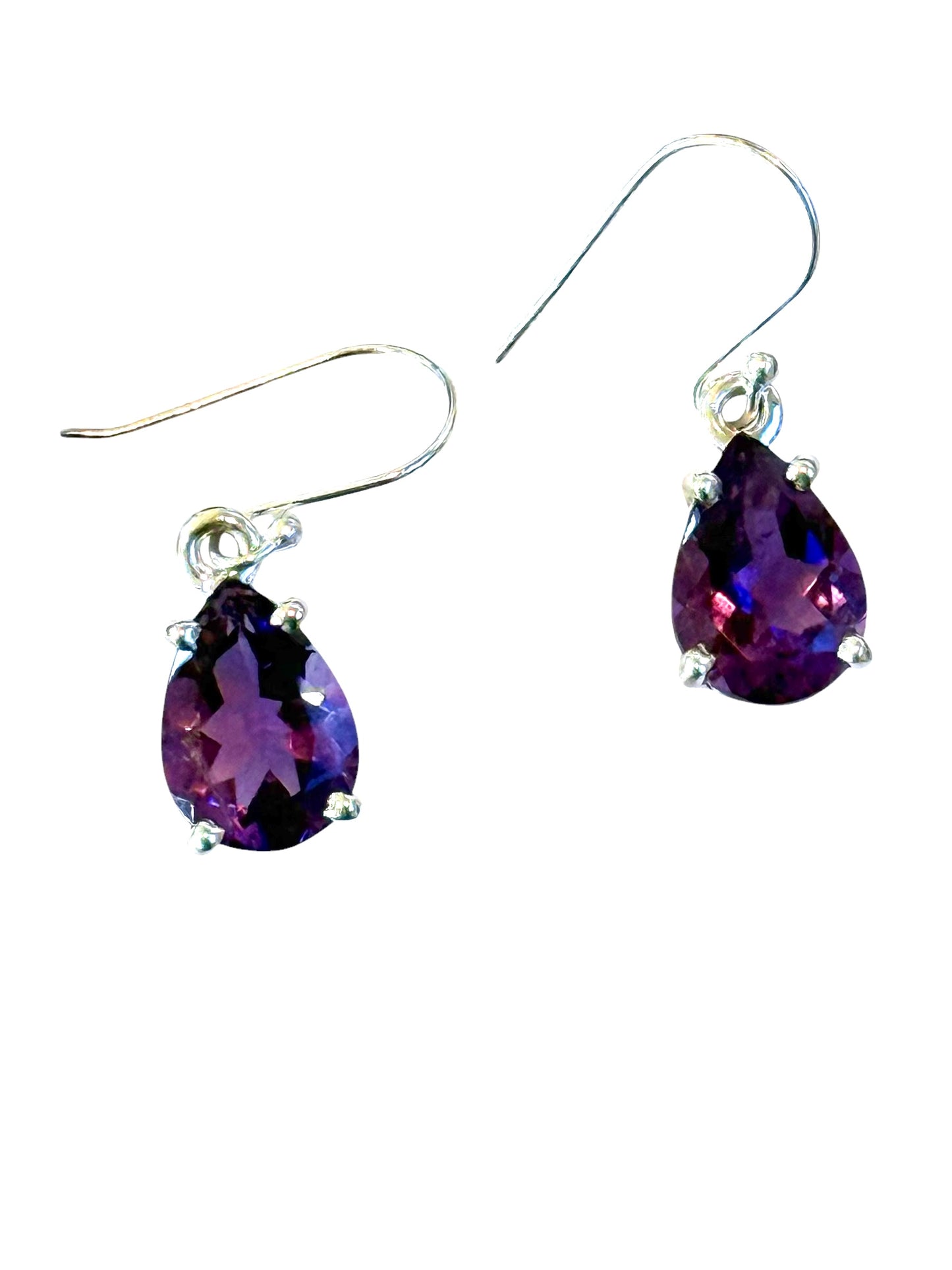 Amethyst Drop Earrings