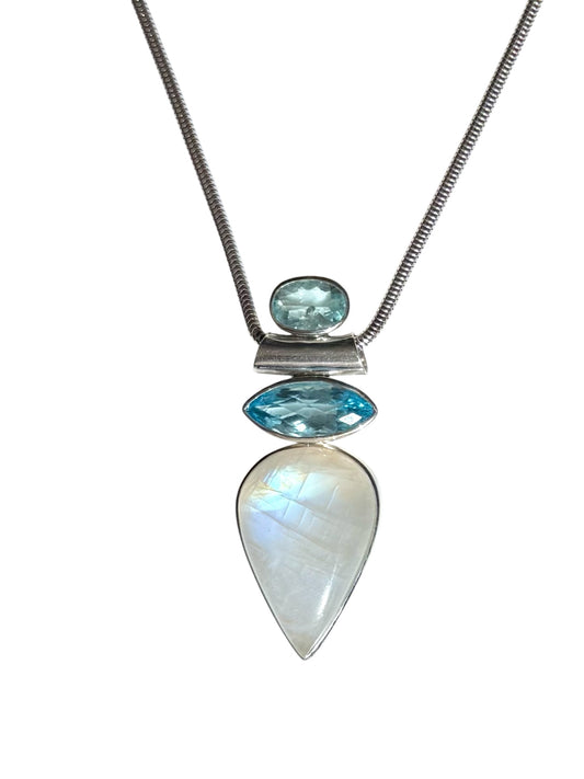 Deco Aqua Blue Moon