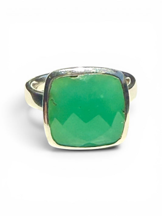Cushion Cut Chrysoprase