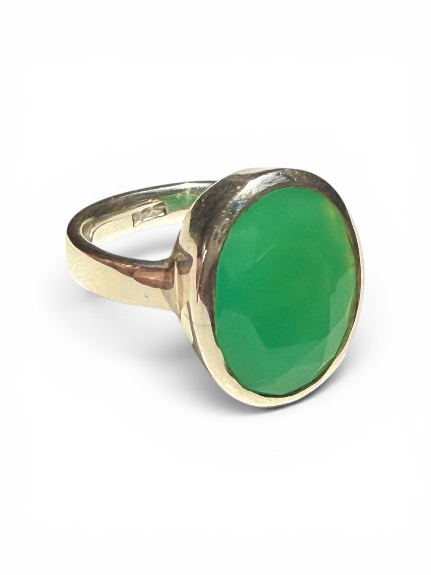 Oval Cut Chrysoprase