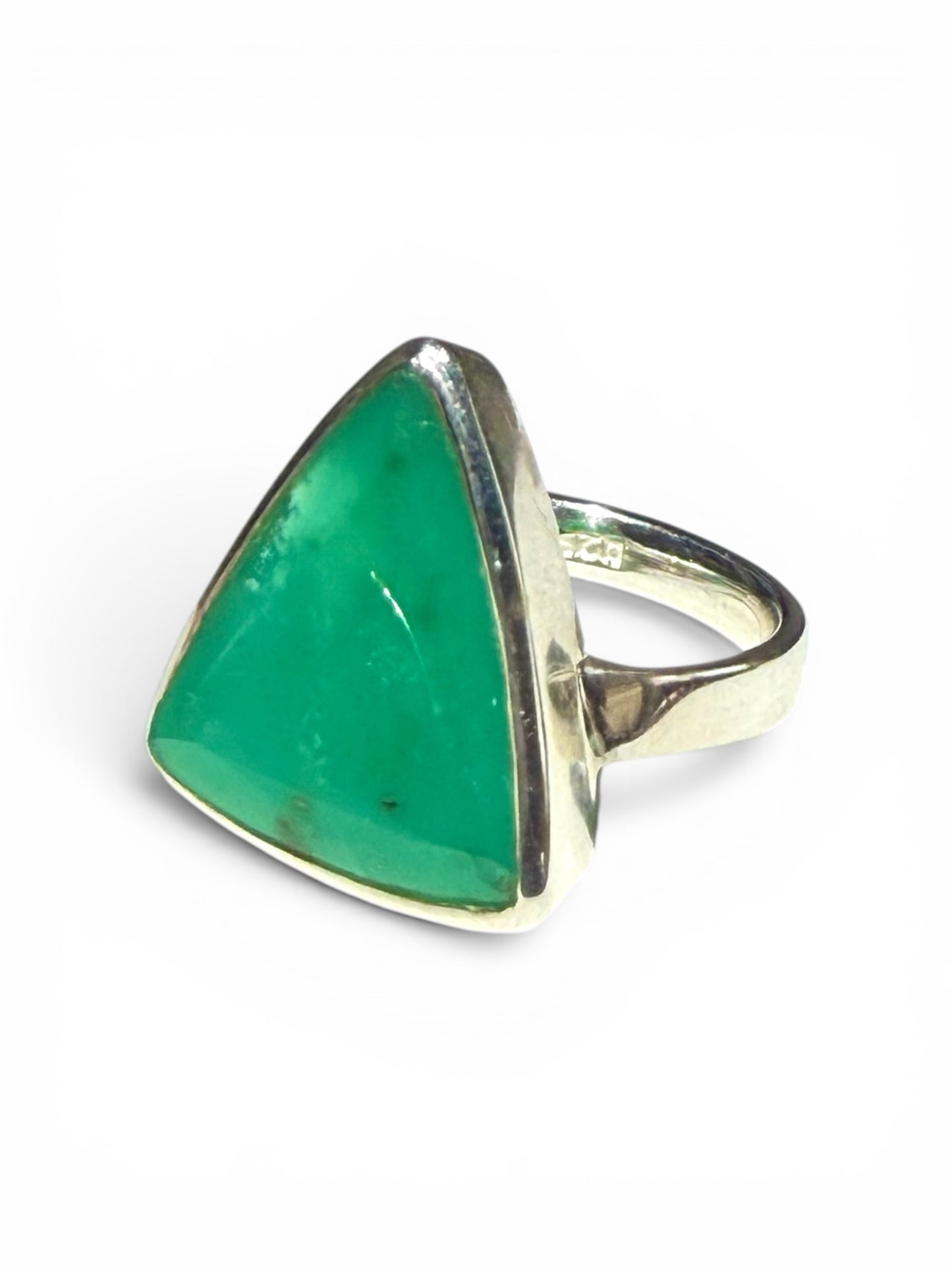 Trillion Cut Chrysoprase