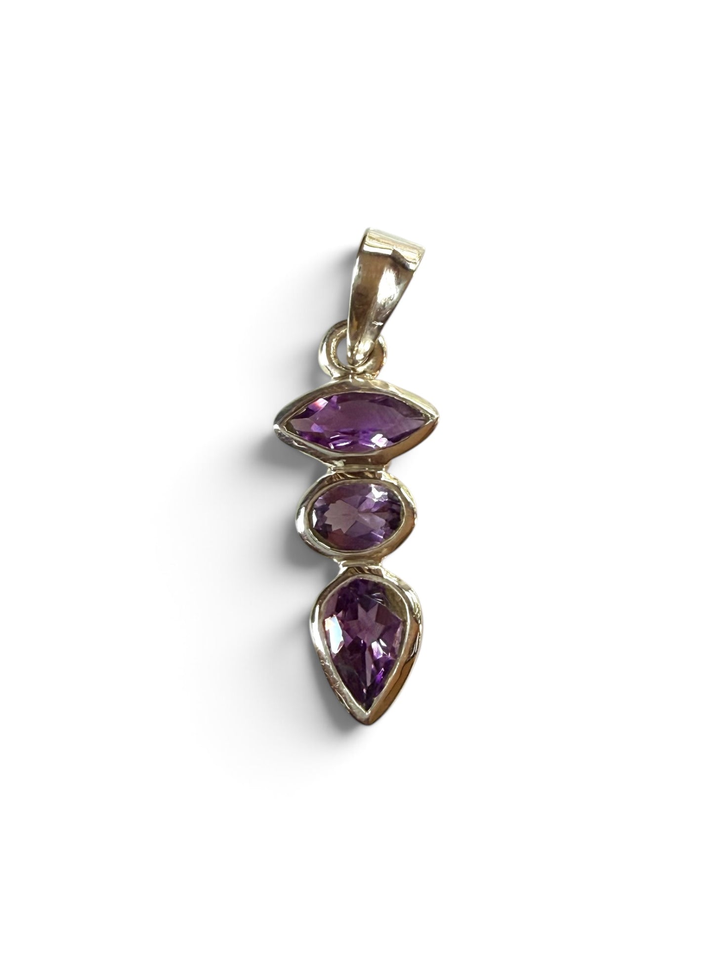 Deco Amethyst Trinity