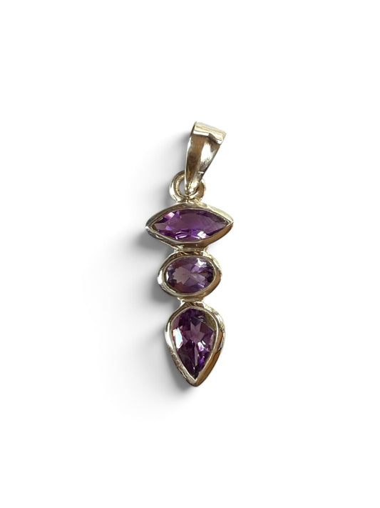 Deco Amethyst Trinity