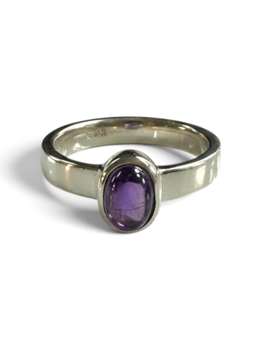 Amethyst Petite Oval