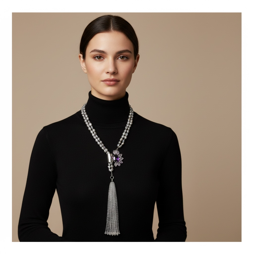 Yasha Tassel Amethyst Mystic