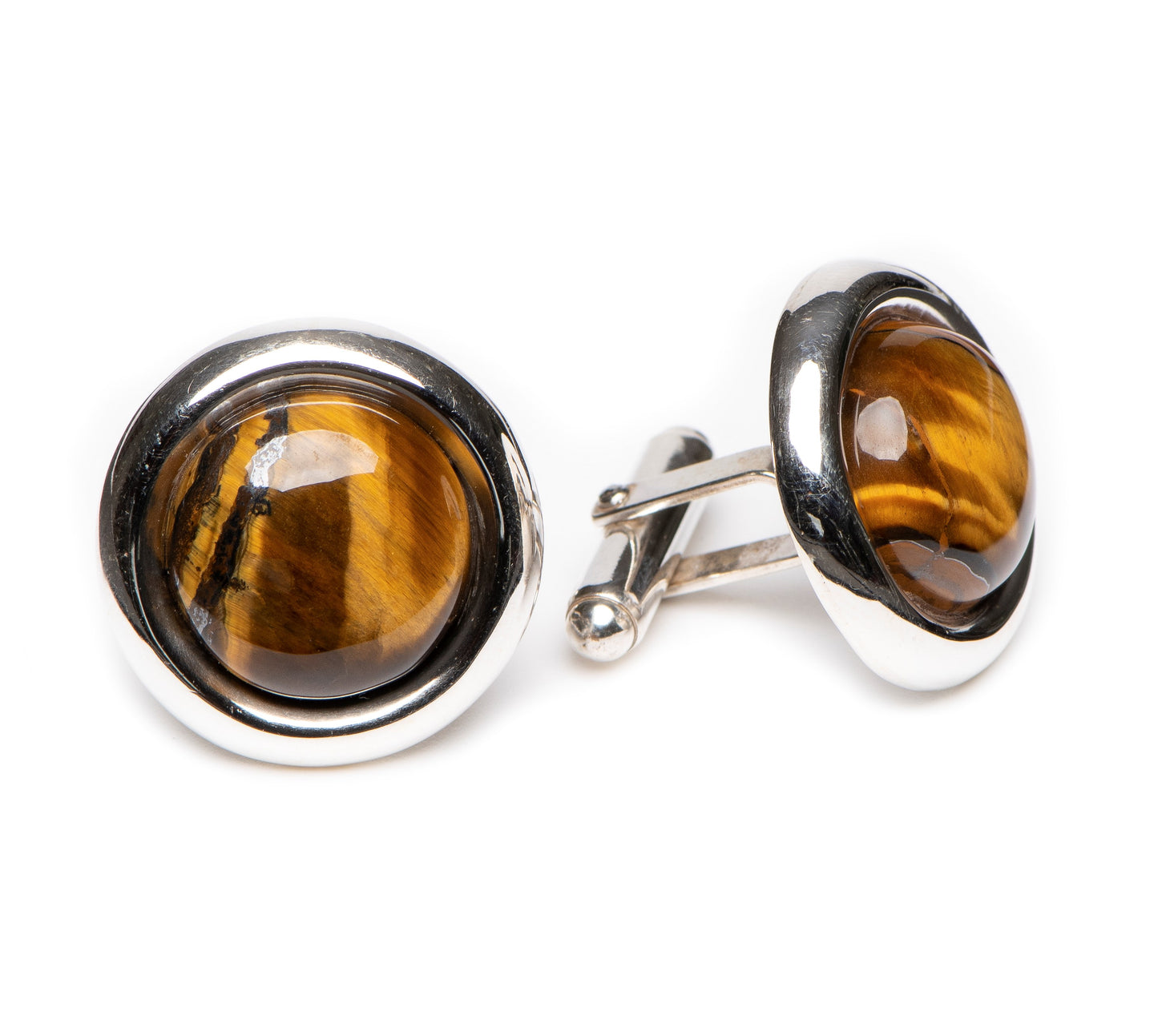 Round 20mm Tiger's Eye