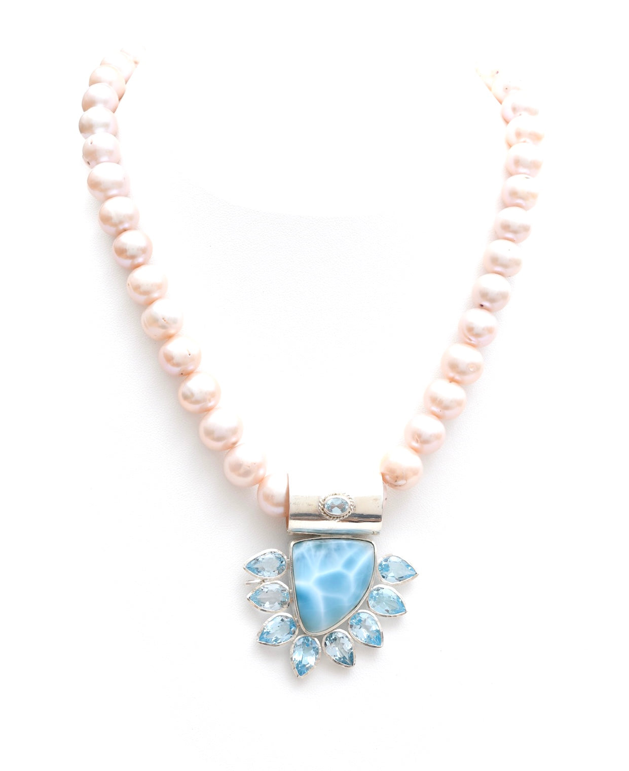 Yasha Tassel Larimar Blue Topaz-Sold