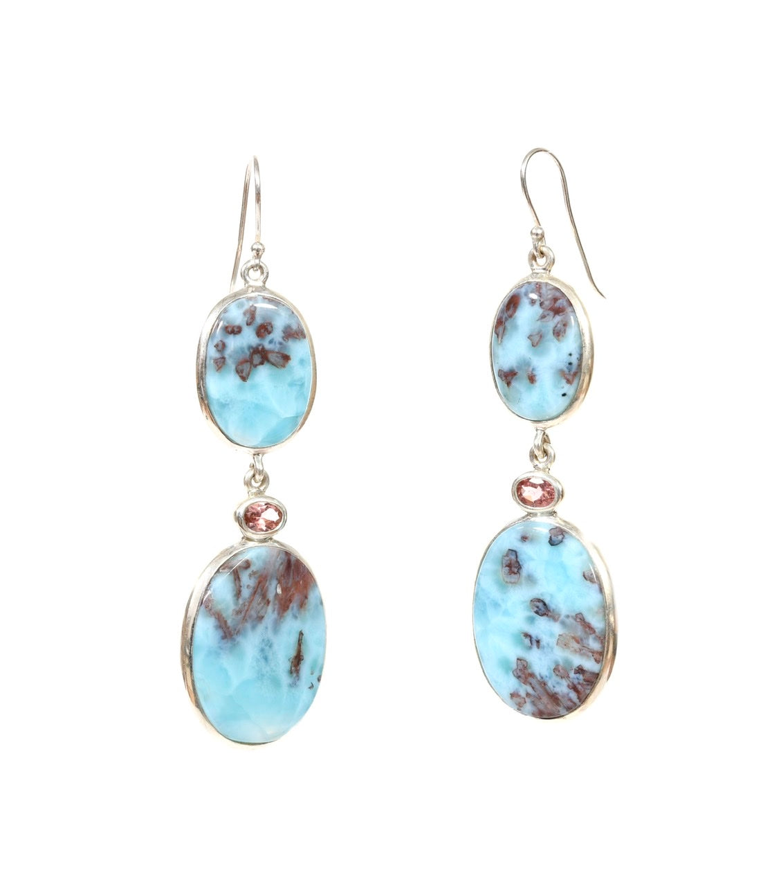 Larimar Rose Dangles II