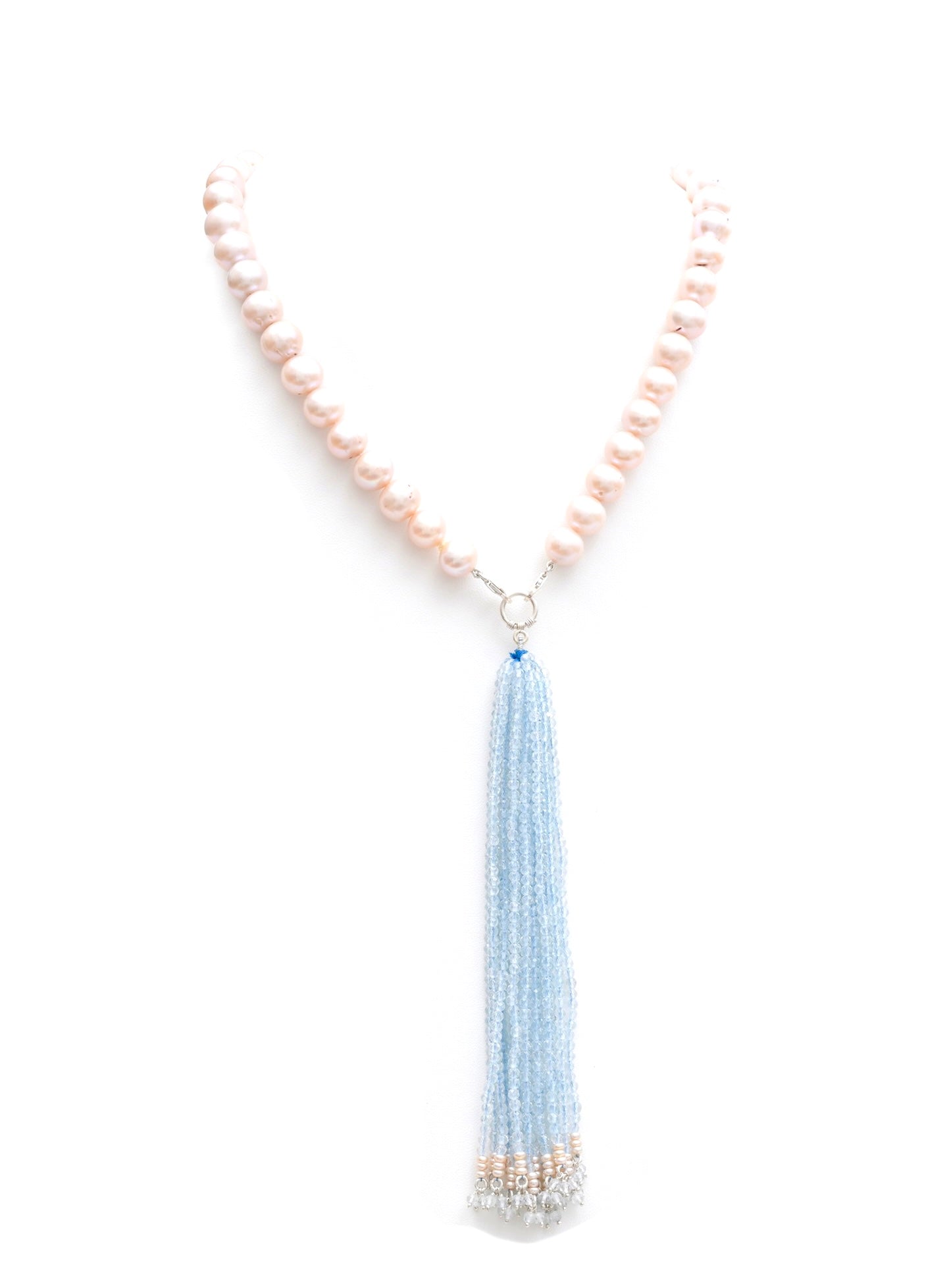 Yasha Tassel Larimar Blue Topaz-Sold