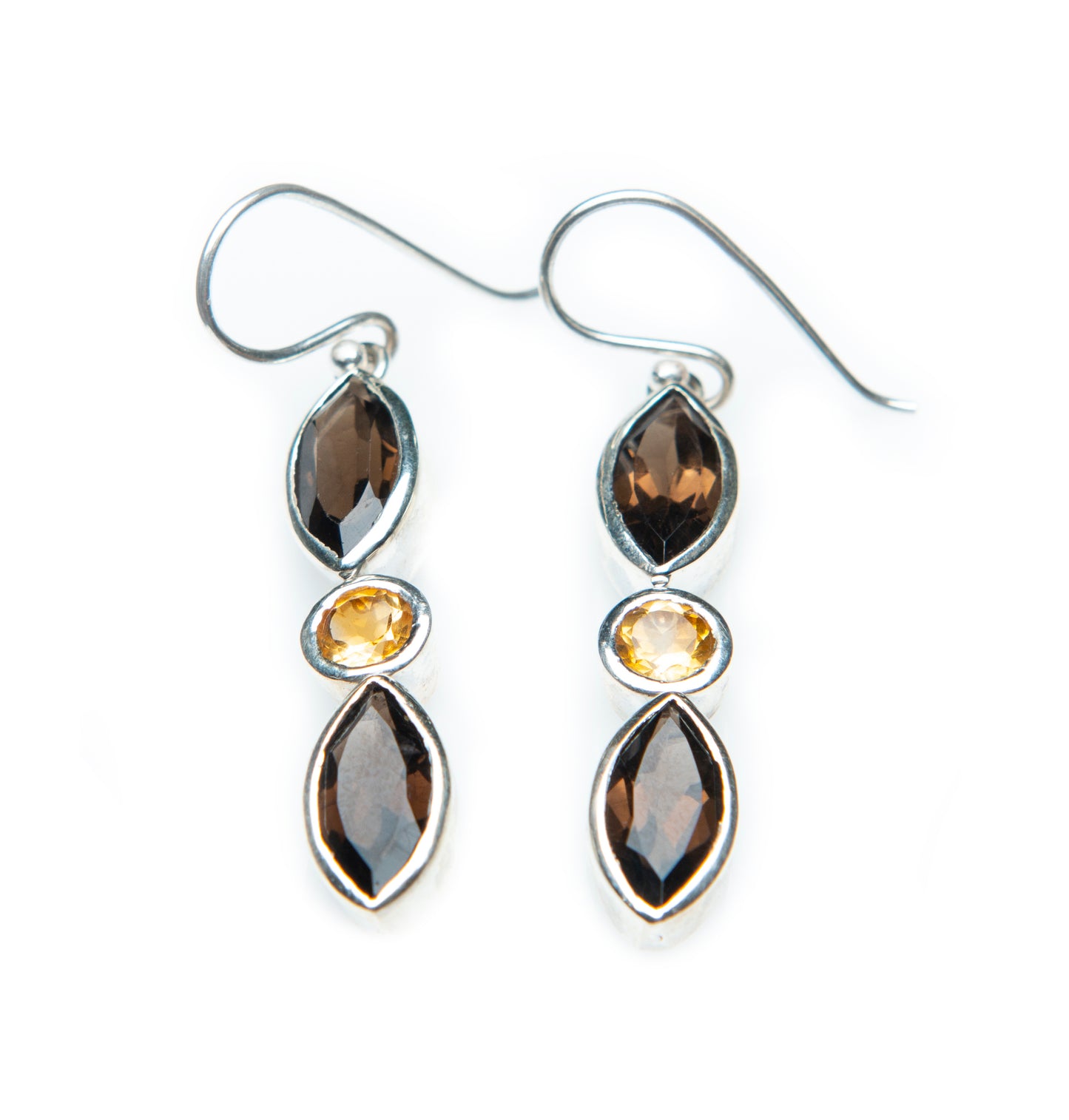 Smoky Maya Dangles