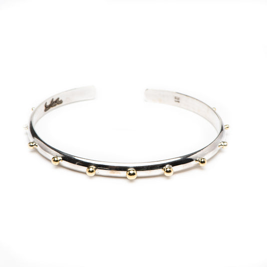 Petite Gold Studded Cuff