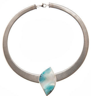 Egyptian Omega Wave Larimar